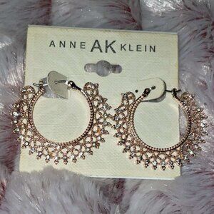New Anne Klein Hoop Earrings